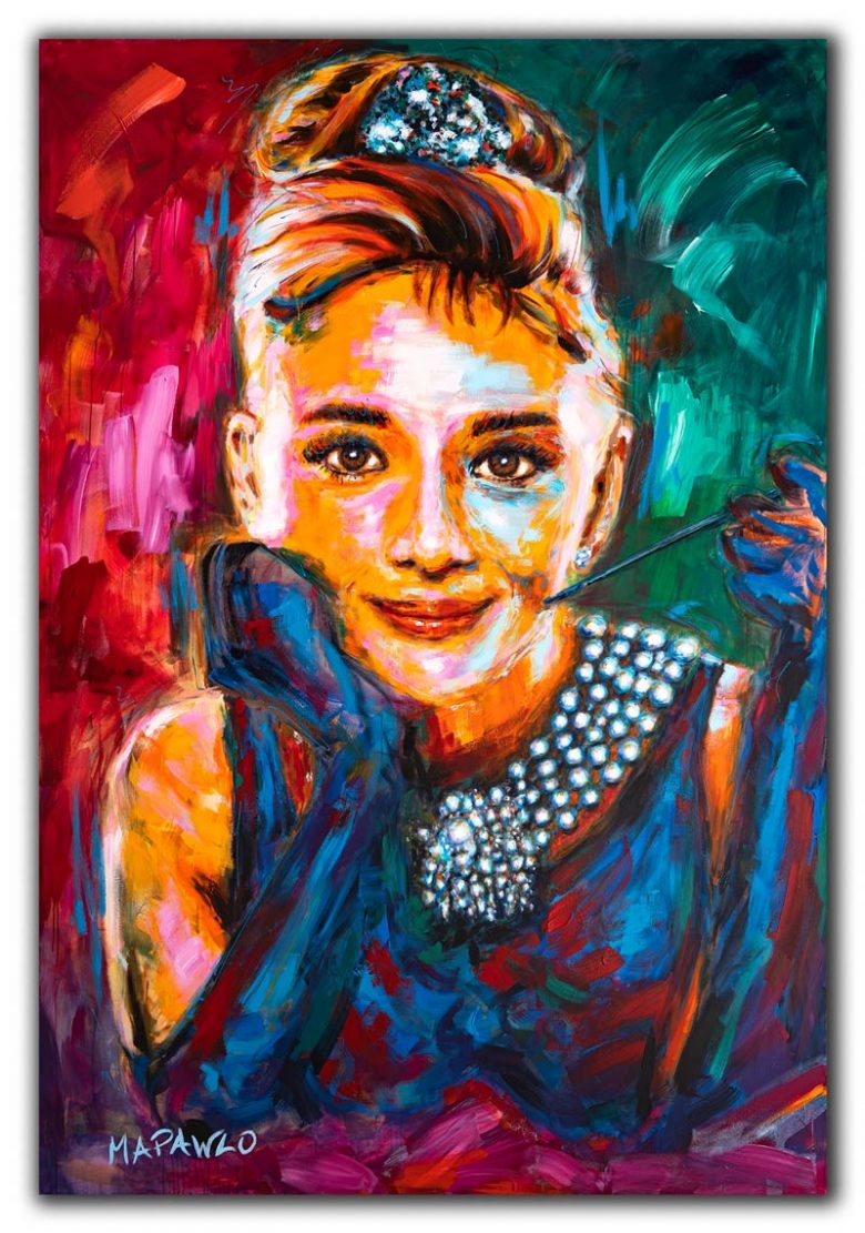 Audrey-Hepburn-mapawlo-art-portrait-galerie-gemaelde-kunst